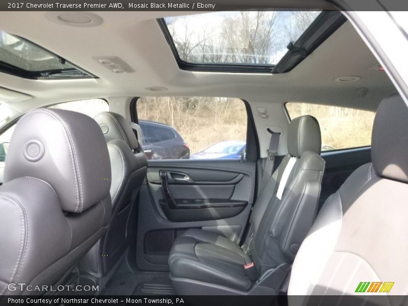 Mosaic Black Metallic / Ebony 2017 Chevrolet Traverse Premier AWD