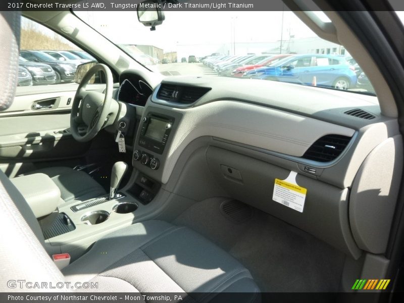 Tungsten Metallic / Dark Titanium/Light Titanium 2017 Chevrolet Traverse LS AWD
