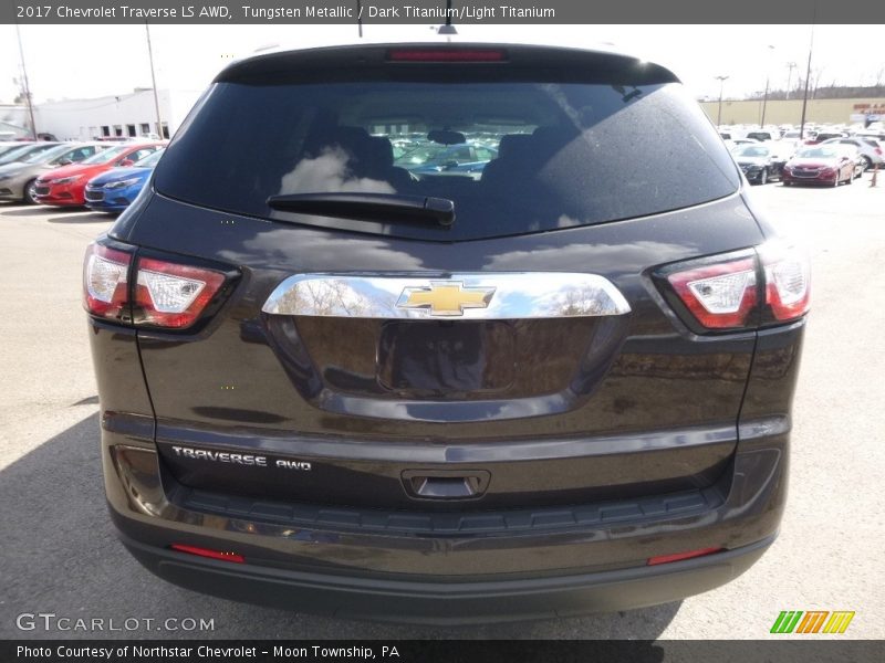 Tungsten Metallic / Dark Titanium/Light Titanium 2017 Chevrolet Traverse LS AWD