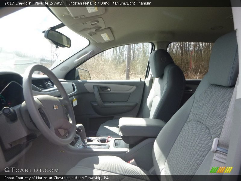 Tungsten Metallic / Dark Titanium/Light Titanium 2017 Chevrolet Traverse LS AWD