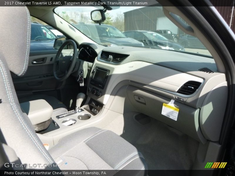 Tungsten Metallic / Dark Titanium/Light Titanium 2017 Chevrolet Traverse LS AWD