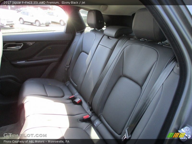 Ebony Black / Jet 2017 Jaguar F-PACE 35t AWD Premium