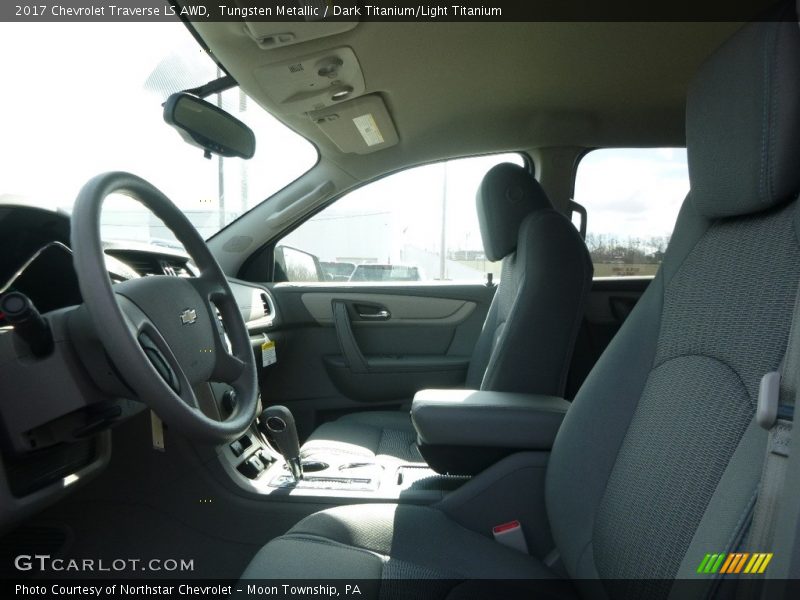 Tungsten Metallic / Dark Titanium/Light Titanium 2017 Chevrolet Traverse LS AWD