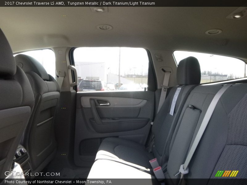 Tungsten Metallic / Dark Titanium/Light Titanium 2017 Chevrolet Traverse LS AWD