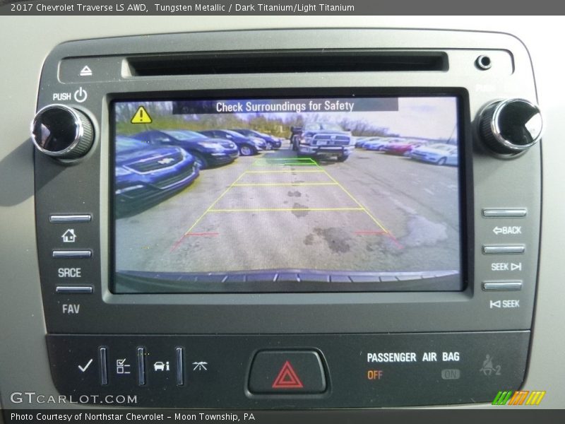Tungsten Metallic / Dark Titanium/Light Titanium 2017 Chevrolet Traverse LS AWD