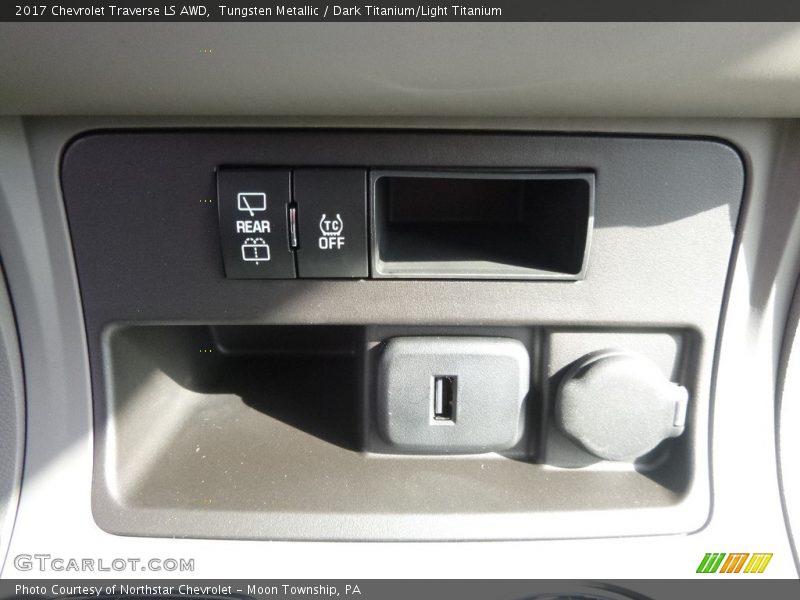 Tungsten Metallic / Dark Titanium/Light Titanium 2017 Chevrolet Traverse LS AWD