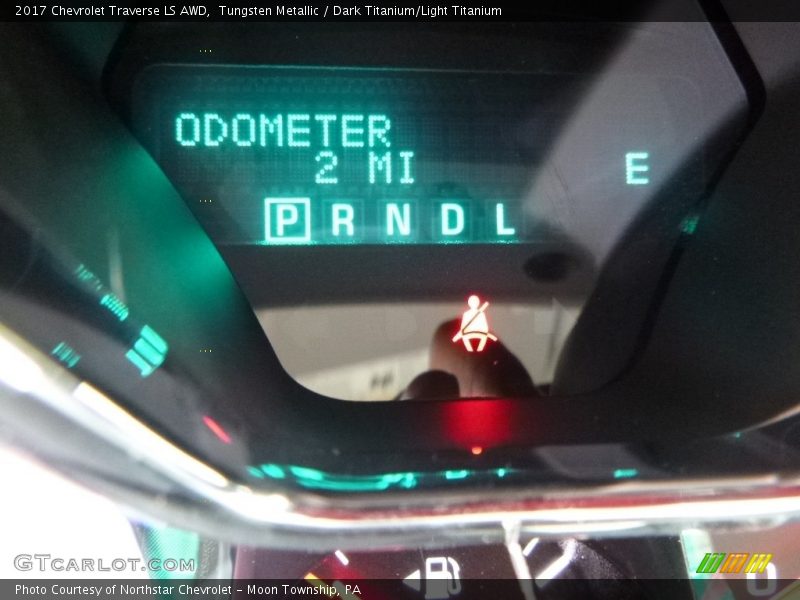 Tungsten Metallic / Dark Titanium/Light Titanium 2017 Chevrolet Traverse LS AWD