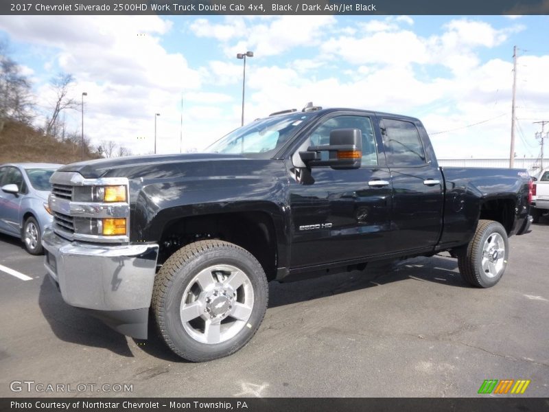 Front 3/4 View of 2017 Silverado 2500HD Work Truck Double Cab 4x4