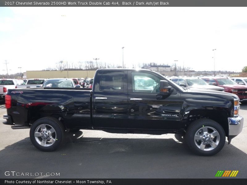 Black / Dark Ash/Jet Black 2017 Chevrolet Silverado 2500HD Work Truck Double Cab 4x4