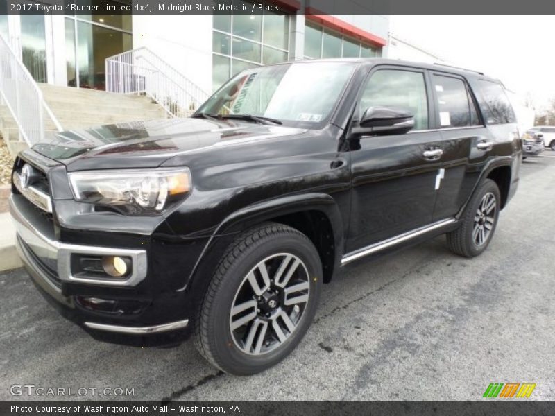 Midnight Black Metallic / Black 2017 Toyota 4Runner Limited 4x4