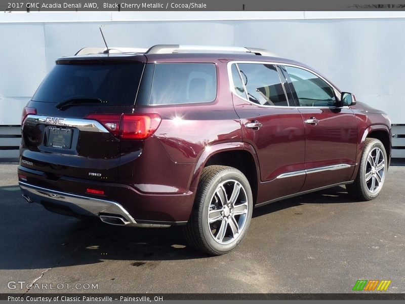  2017 Acadia Denali AWD Black Cherry Metallic