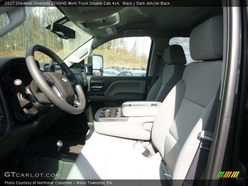 Black / Dark Ash/Jet Black 2017 Chevrolet Silverado 2500HD Work Truck Double Cab 4x4