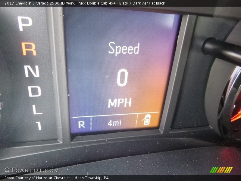 Black / Dark Ash/Jet Black 2017 Chevrolet Silverado 2500HD Work Truck Double Cab 4x4