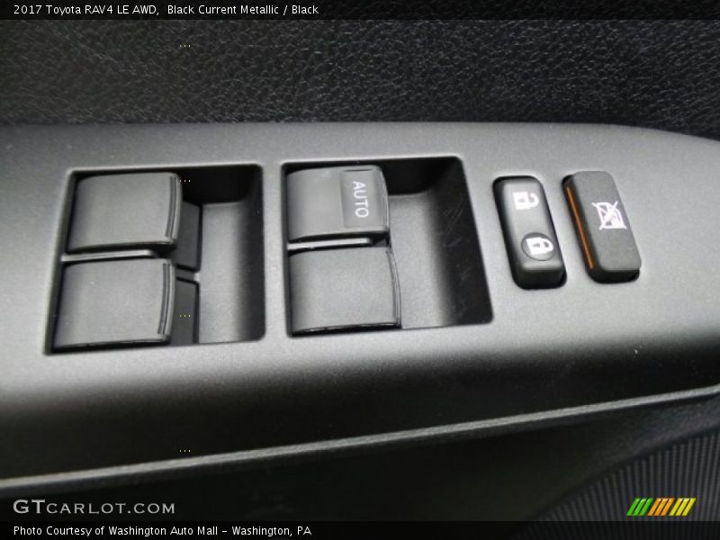 Black Current Metallic / Black 2017 Toyota RAV4 LE AWD