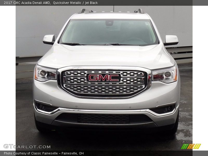 Quicksilver Metallic / Jet Black 2017 GMC Acadia Denali AWD
