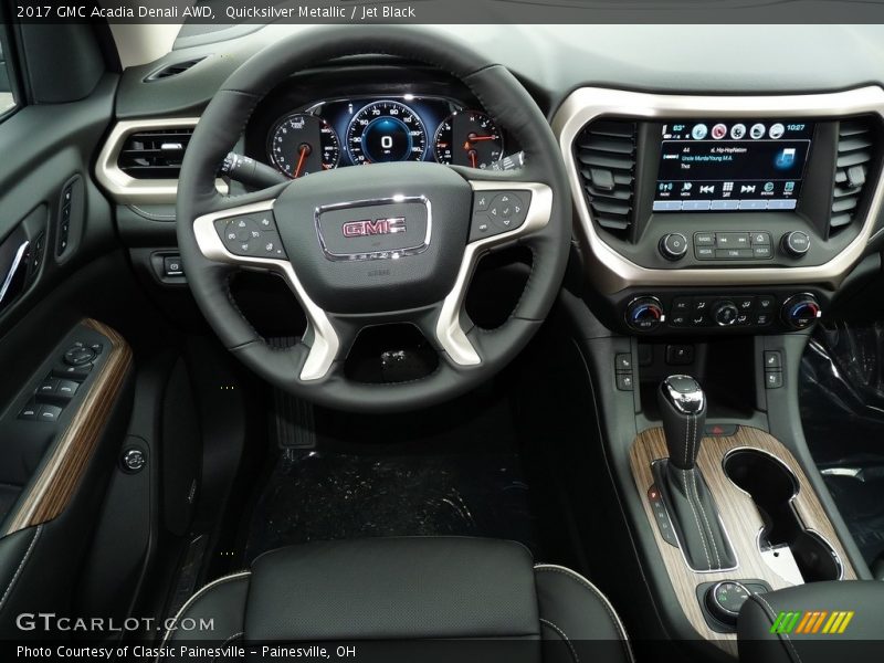 Quicksilver Metallic / Jet Black 2017 GMC Acadia Denali AWD