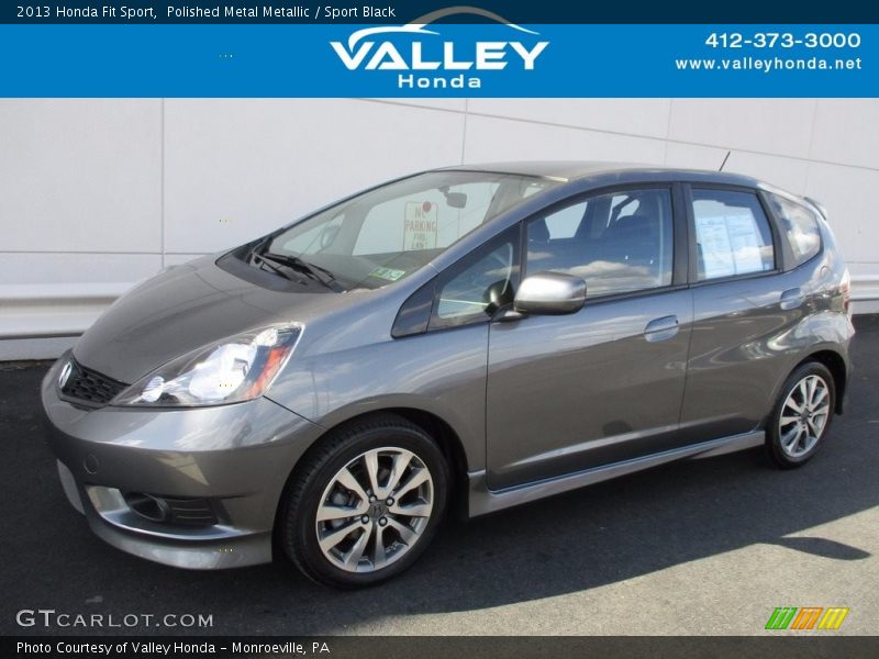 Polished Metal Metallic / Sport Black 2013 Honda Fit Sport