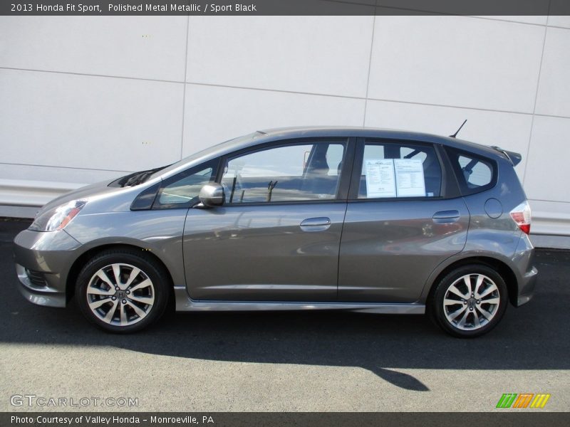 Polished Metal Metallic / Sport Black 2013 Honda Fit Sport