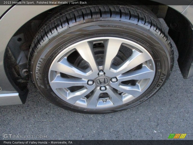 Polished Metal Metallic / Sport Black 2013 Honda Fit Sport