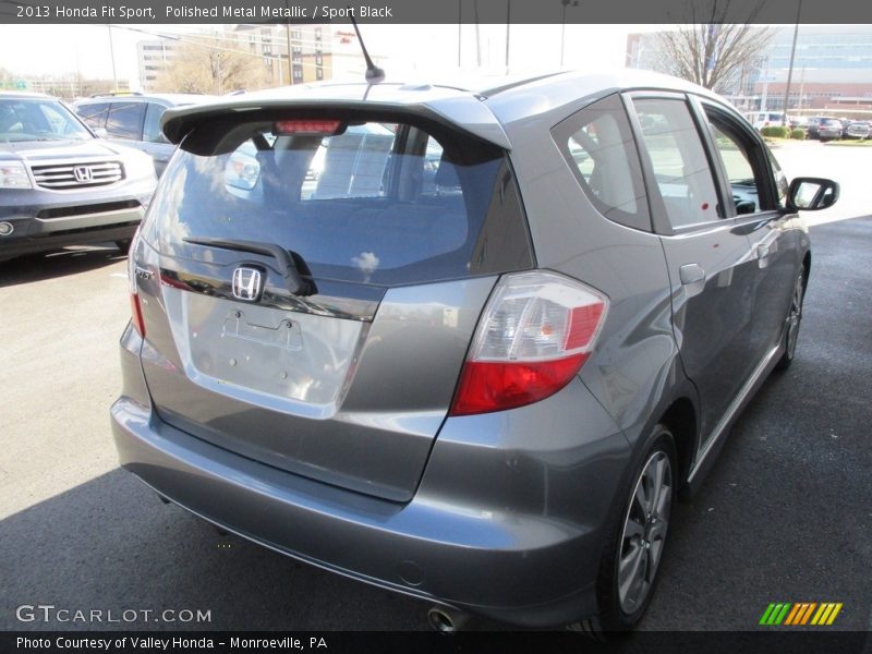 Polished Metal Metallic / Sport Black 2013 Honda Fit Sport