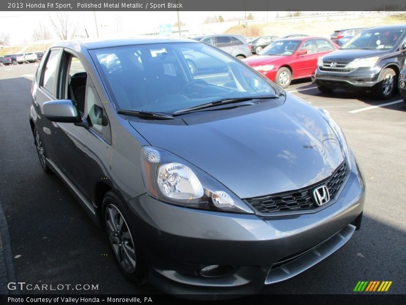 Polished Metal Metallic / Sport Black 2013 Honda Fit Sport