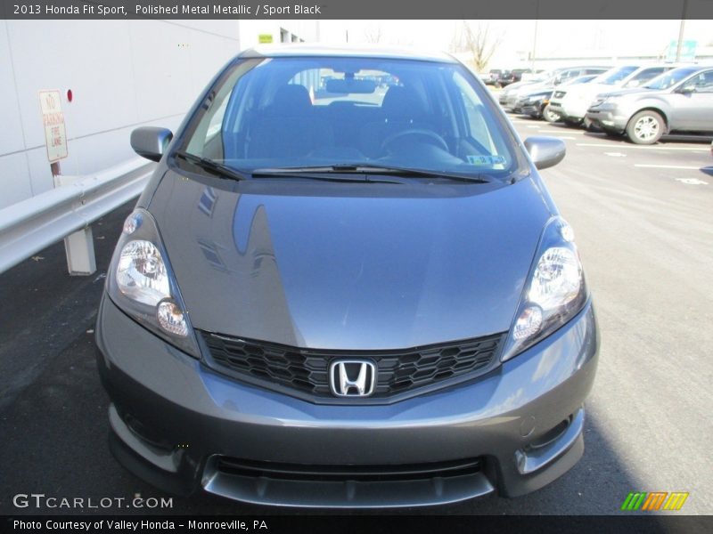 Polished Metal Metallic / Sport Black 2013 Honda Fit Sport