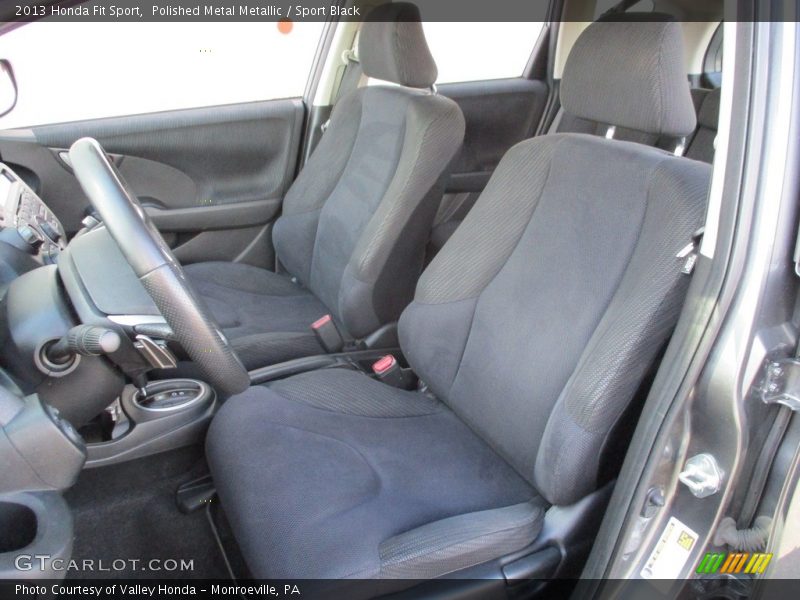 Polished Metal Metallic / Sport Black 2013 Honda Fit Sport