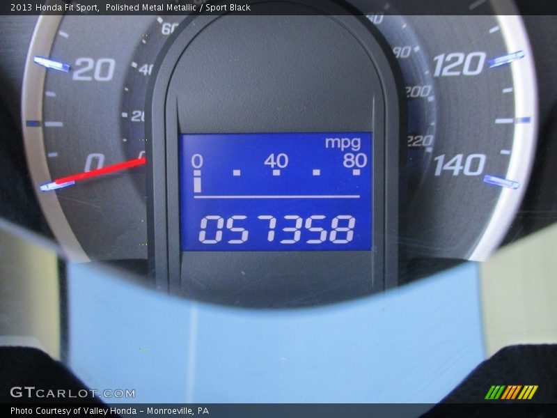 Polished Metal Metallic / Sport Black 2013 Honda Fit Sport