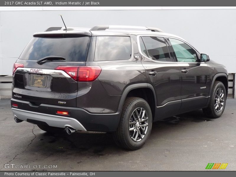 Iridium Metallic / Jet Black 2017 GMC Acadia SLT AWD
