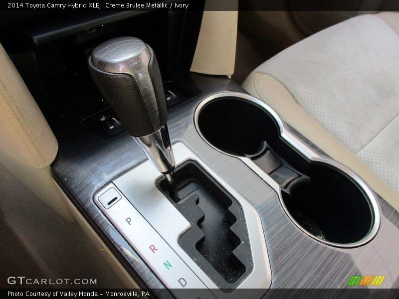 Creme Brulee Metallic / Ivory 2014 Toyota Camry Hybrid XLE