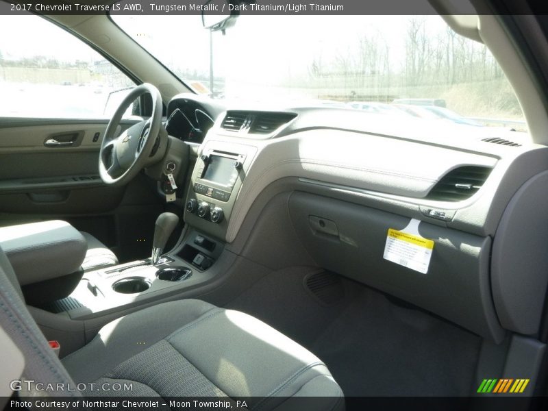Tungsten Metallic / Dark Titanium/Light Titanium 2017 Chevrolet Traverse LS AWD
