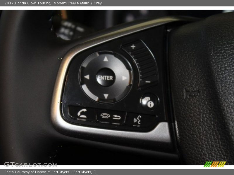 Controls of 2017 CR-V Touring