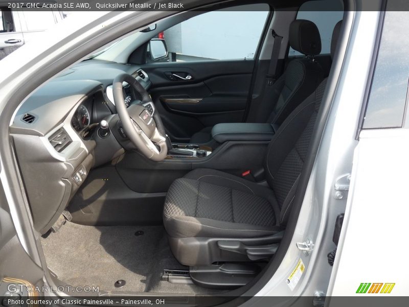 Quicksilver Metallic / Jet Black 2017 GMC Acadia SLE AWD