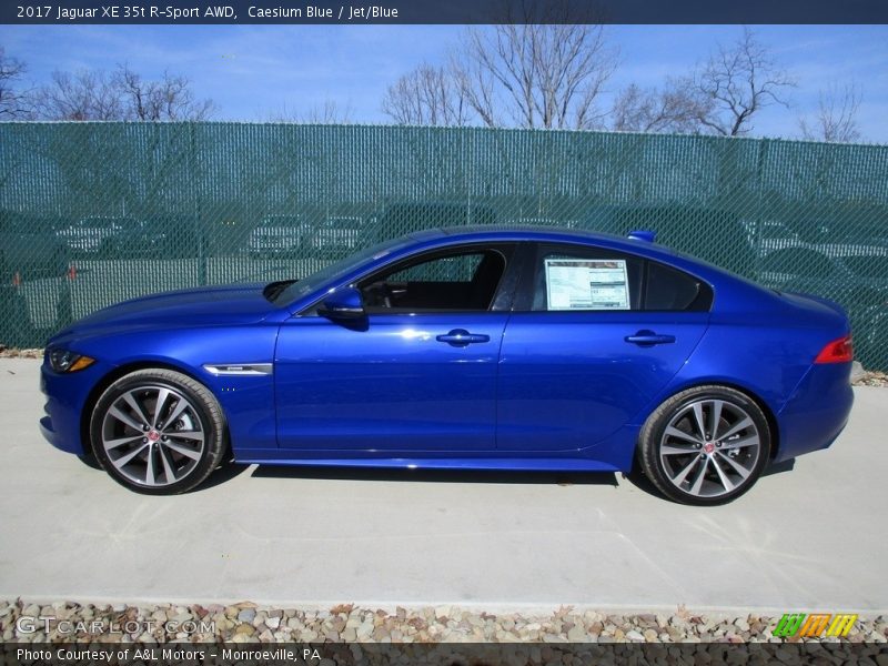  2017 XE 35t R-Sport AWD Caesium Blue