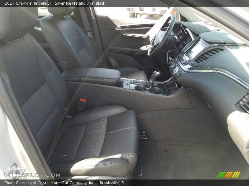 Silver Ice Metallic / Jet Black 2017 Chevrolet Impala LT