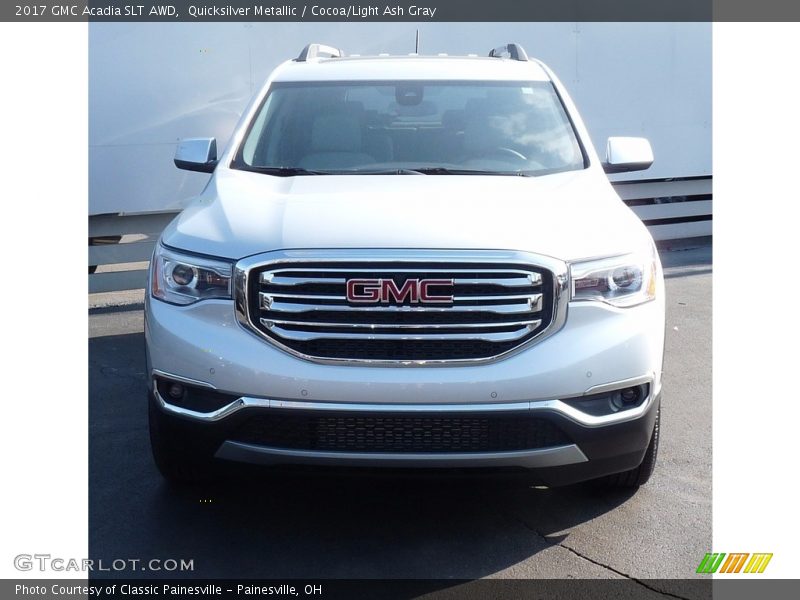 Quicksilver Metallic / Cocoa/Light Ash Gray 2017 GMC Acadia SLT AWD