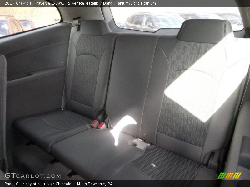 Silver Ice Metallic / Dark Titanium/Light Titanium 2017 Chevrolet Traverse LS AWD