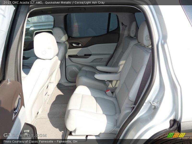 Rear Seat of 2017 Acadia SLT AWD