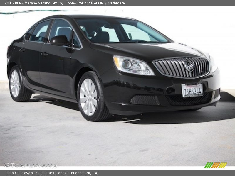 Ebony Twilight Metallic / Cashmere 2016 Buick Verano Verano Group