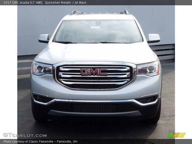 Quicksilver Metallic / Jet Black 2017 GMC Acadia SLT AWD