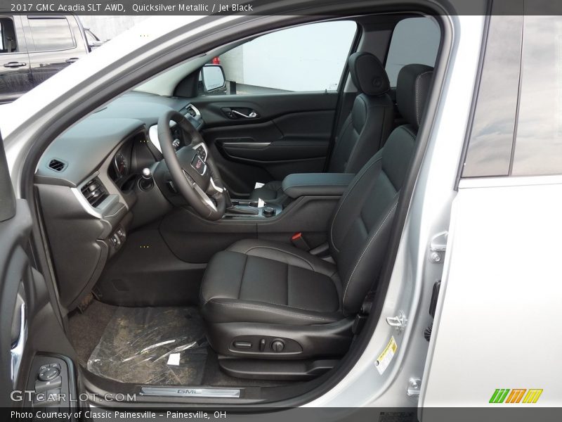 Quicksilver Metallic / Jet Black 2017 GMC Acadia SLT AWD