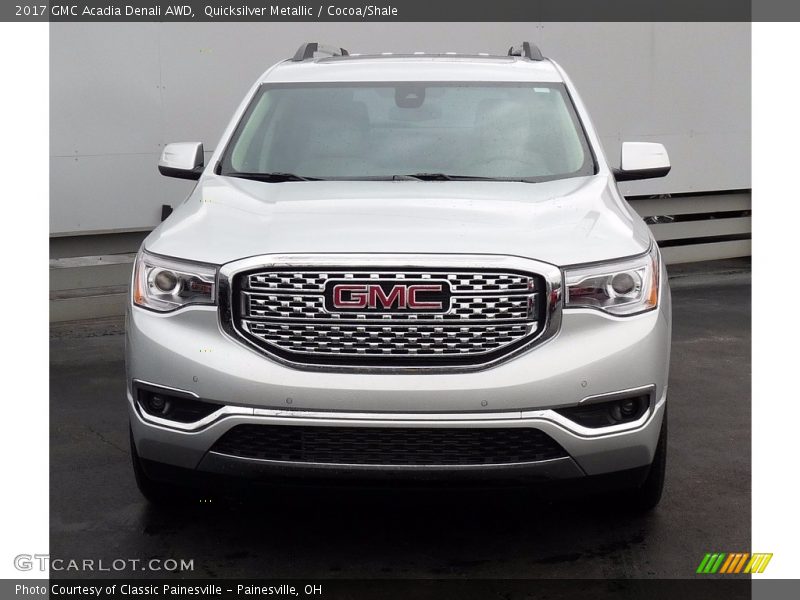 Quicksilver Metallic / Cocoa/Shale 2017 GMC Acadia Denali AWD
