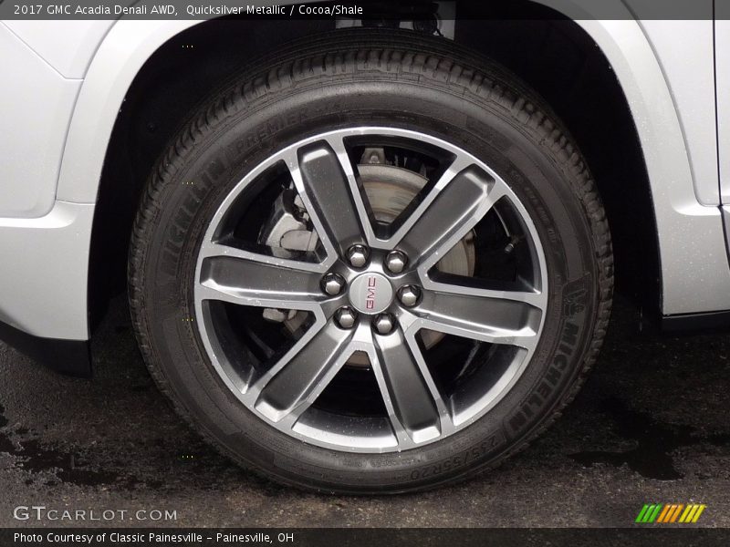 Quicksilver Metallic / Cocoa/Shale 2017 GMC Acadia Denali AWD