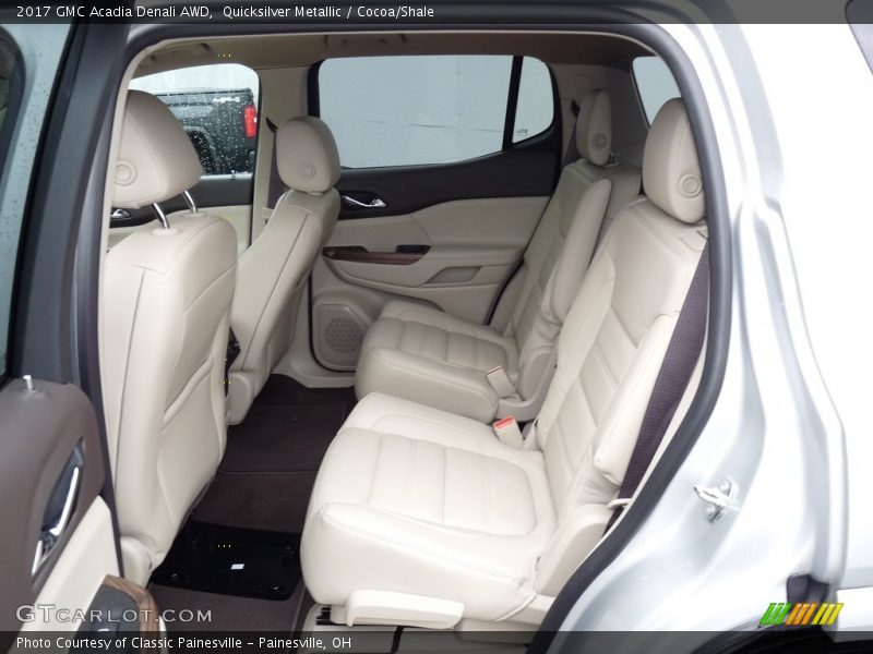 Quicksilver Metallic / Cocoa/Shale 2017 GMC Acadia Denali AWD