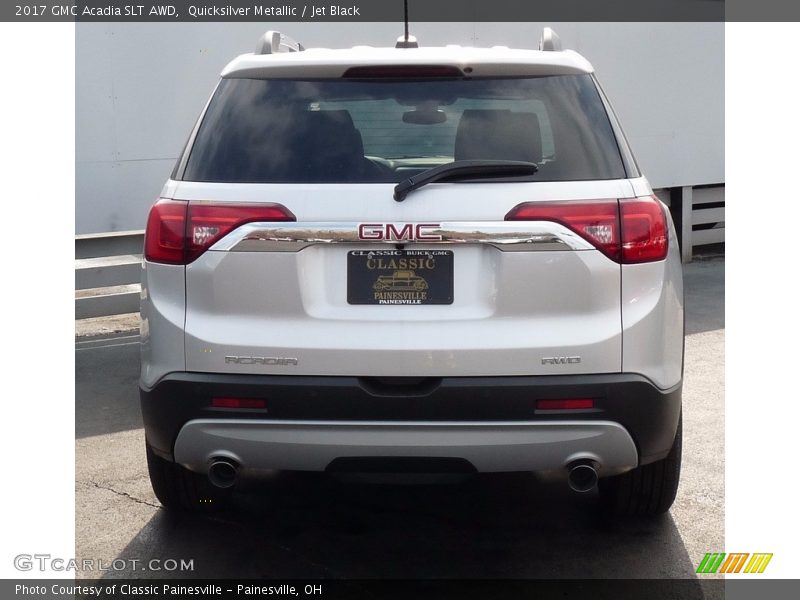 Quicksilver Metallic / Jet Black 2017 GMC Acadia SLT AWD