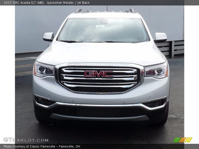 Quicksilver Metallic / Jet Black 2017 GMC Acadia SLT AWD