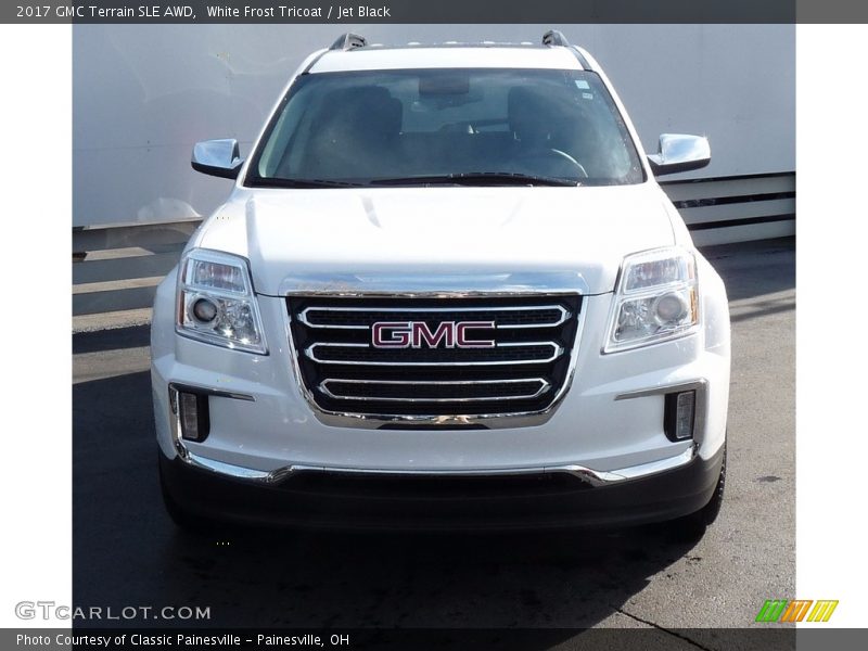 White Frost Tricoat / Jet Black 2017 GMC Terrain SLE AWD