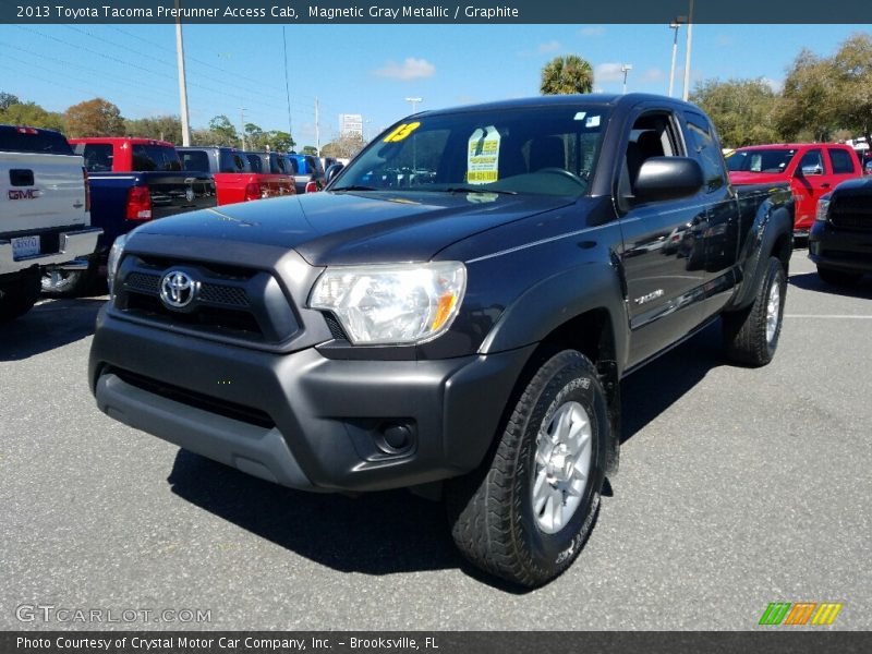 Magnetic Gray Metallic / Graphite 2013 Toyota Tacoma Prerunner Access Cab