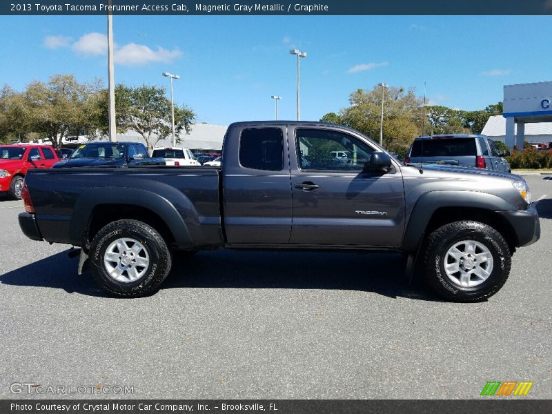 Magnetic Gray Metallic / Graphite 2013 Toyota Tacoma Prerunner Access Cab