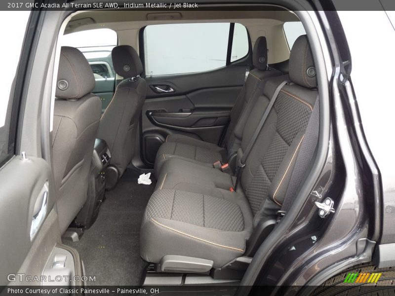 Rear Seat of 2017 Acadia All Terrain SLE AWD